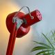 Vintage orange articulated desk lamp