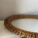 Miroir rond en rotin Franco Albini