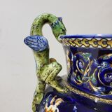 Medici shaped vase in gien earthenware