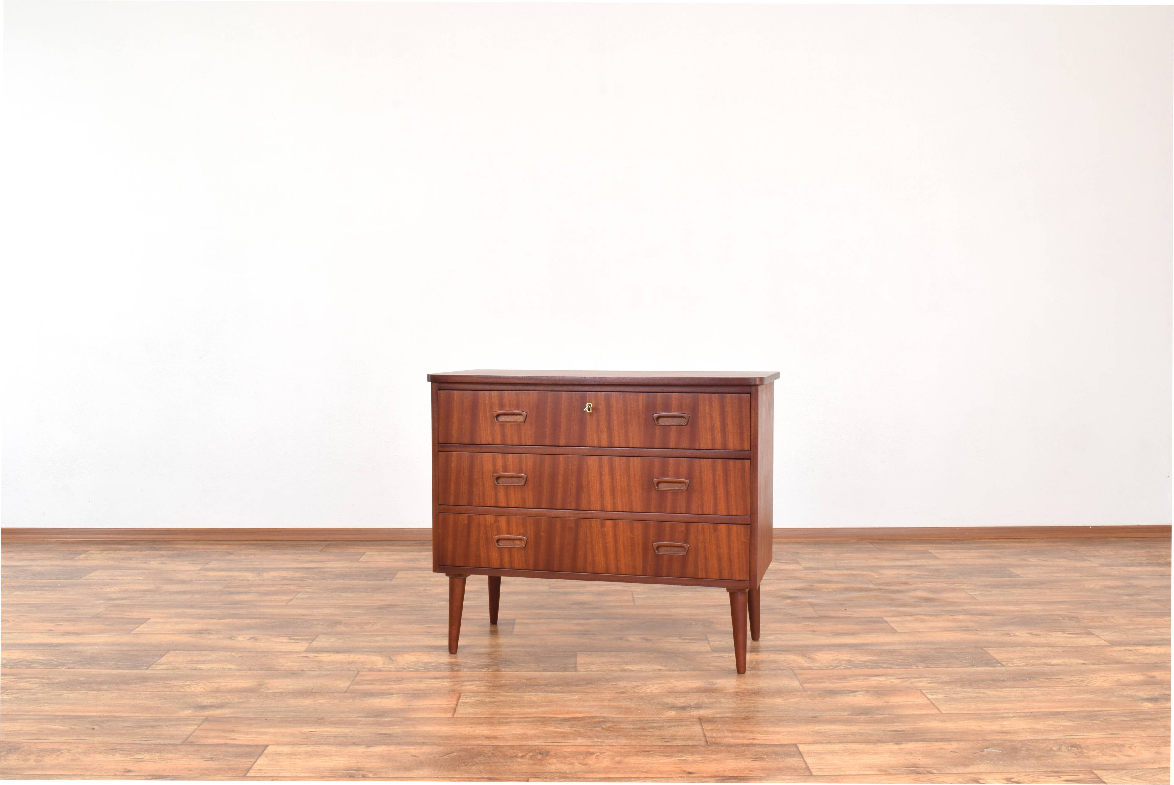 Mid-Century Danish Teak Chest of Drawers, 1960s.