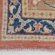 10x13 Tapis Persan Buda Ancien à Médaillon Floral Noué Main, 310x404Cm