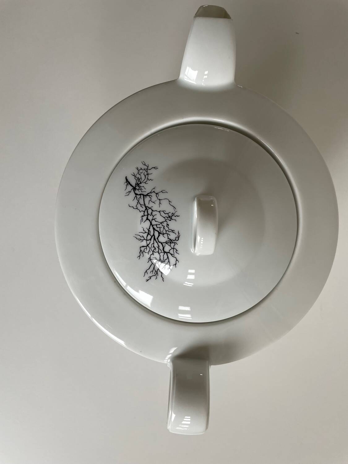 Françoise Adnet Teapot – Limoges Porcelain – A. Giraud & Brousseau –