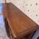 Rustic style low buffet with 3 doors