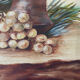 Still Life with Grapes Oil on Canvas
