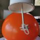 Vintage space age glass pendant light, Peill and Putzler