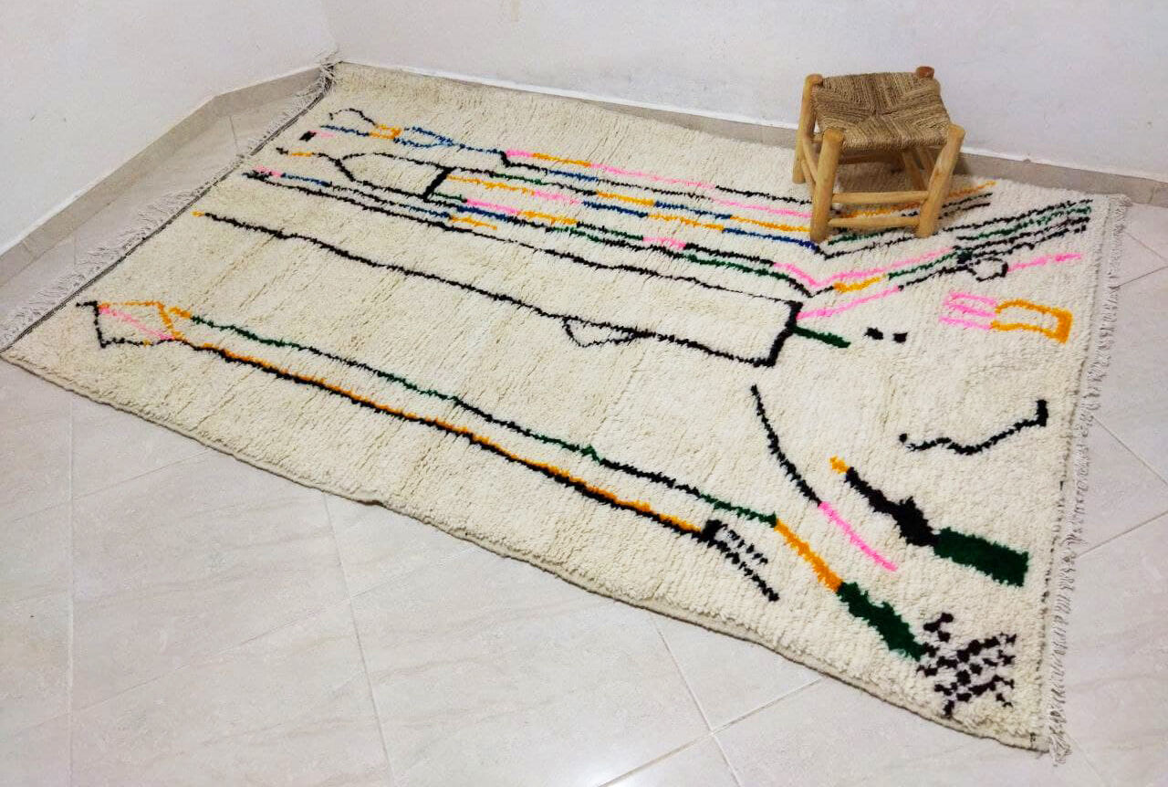 Moroccan berber carpet 245x150cm