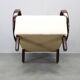 1940s Art Deco armchairs by Jindřich Halabala, beech wood upholstered