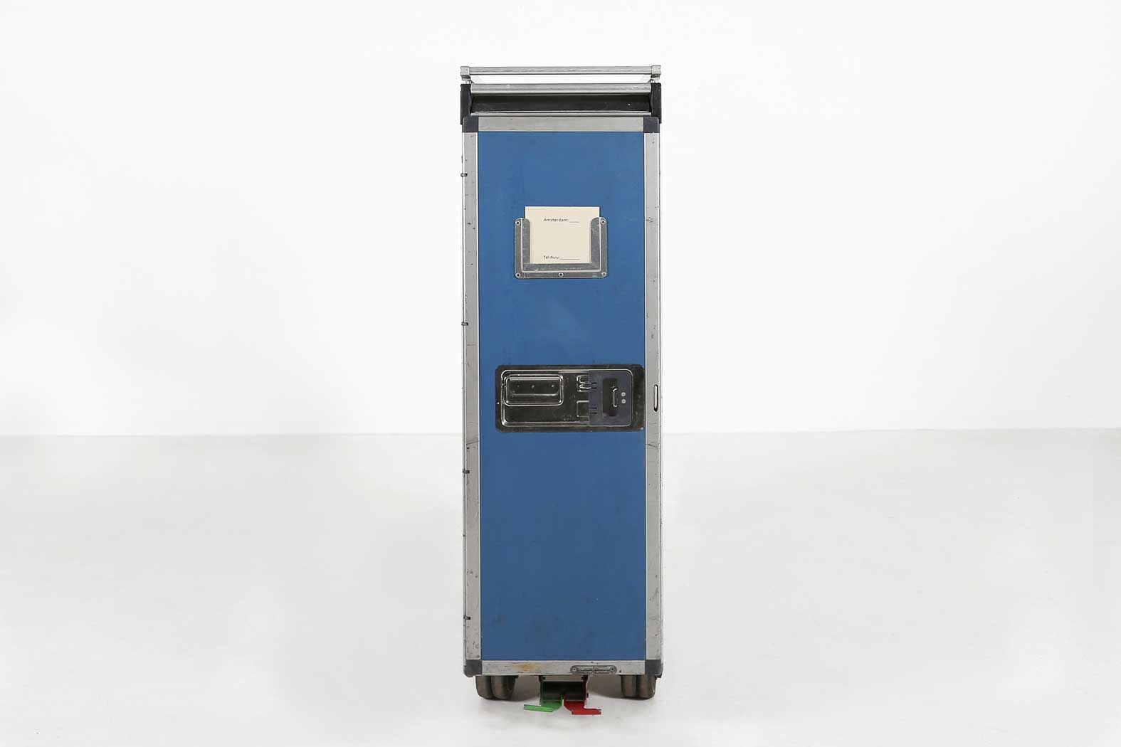 Chariot d’avion industial bleu Ca.1980