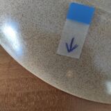 Set of 8 St Amand stoneware plates with Marguerite decor