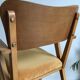 Bridge velvet curry armchair and compass feet