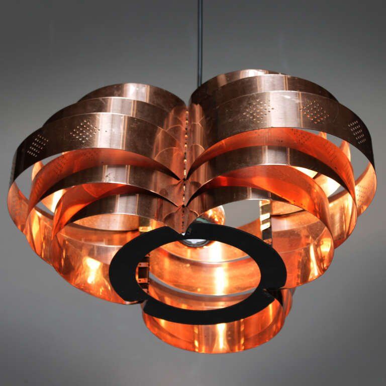 Danish suspension by Verner Schou for Coronell Elektro