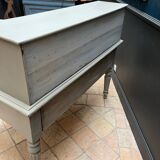 Office, patinated secretary