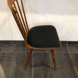 Set of 6 Baumann Menuet chairs, vintage, 1970s