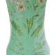 Pair of green opaline vases