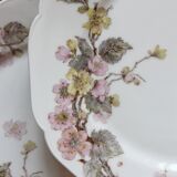 6 assiettes à dessert en porcelaine ancienne H&C, Maison Ragot Lilles début XXe