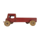 Old wooden toy van car