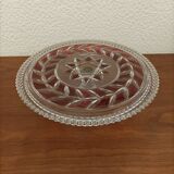 Crystal cake tray / display
