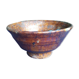 Glazed stoneware bowl