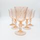 6 verres à eau Rosaline