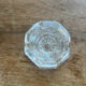 Antique glass candlestick