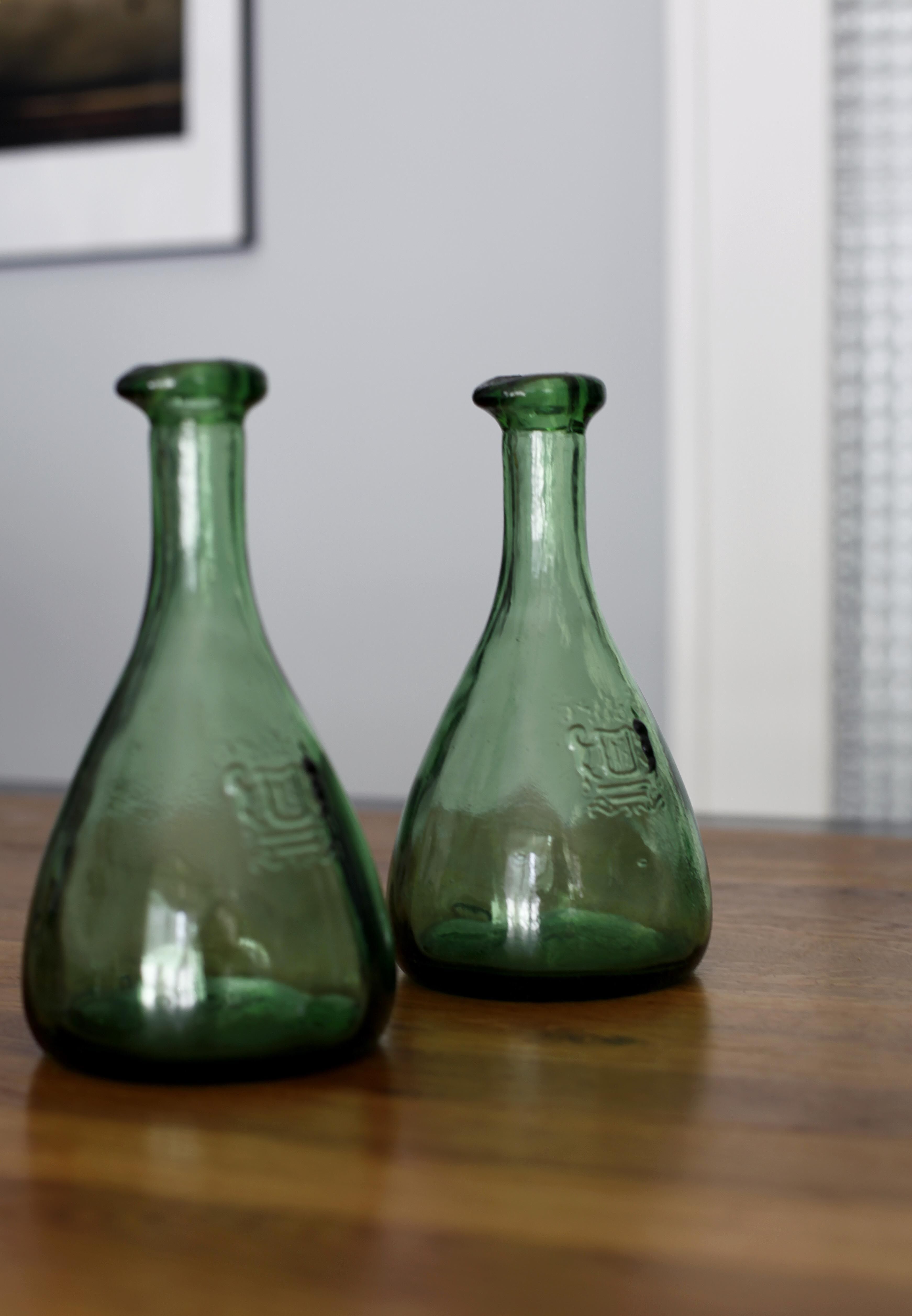 Vintage decanters