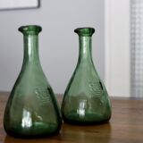 Duo de carafes vintage