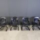 Gastone Rinaldi 'Pascale' dining chairs, 1970s - set of 4