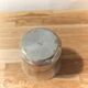 Antique timbale in silvered metal