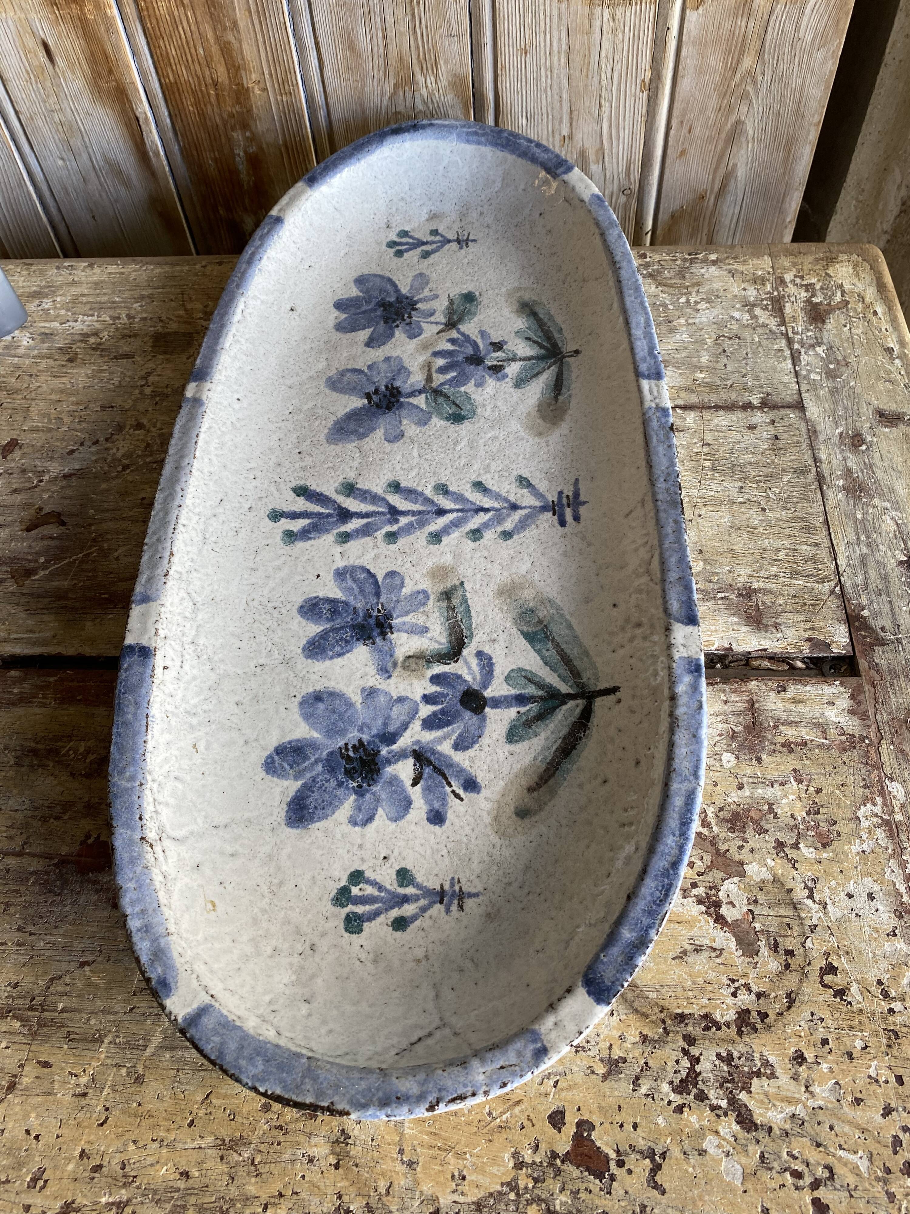 Vallauris ceramic dish