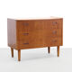 Vintage teak Danish design chest of drawers