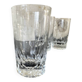Set of 4 Baccarat Casino model orangeade glasses.