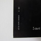 Poster Salon of New Realities, Miotte, 1973