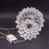 Elegant Table Lamp in Rostrato Murano Glass Vase for Barovier & Toso, 1940s