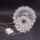 Elegant Table Lamp in Rostrato Murano Glass Vase for Barovier & Toso, 1940s