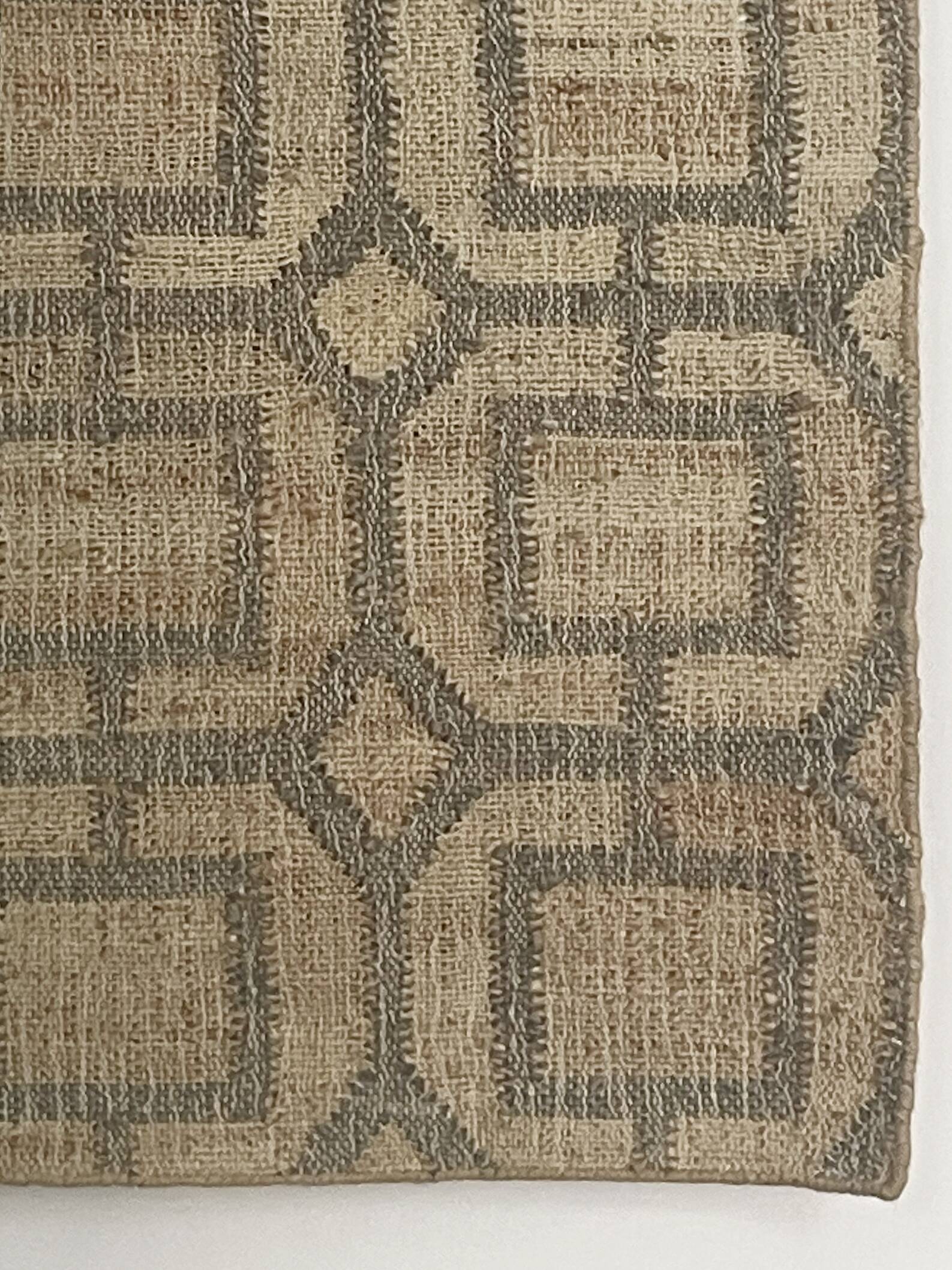 3x4 Ft-Hemp\Cotton Handwoven Kilim Rug,Lobby,Area,Indian Traditional Carpet