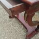 Console ancienne style louis xvi plateau bois