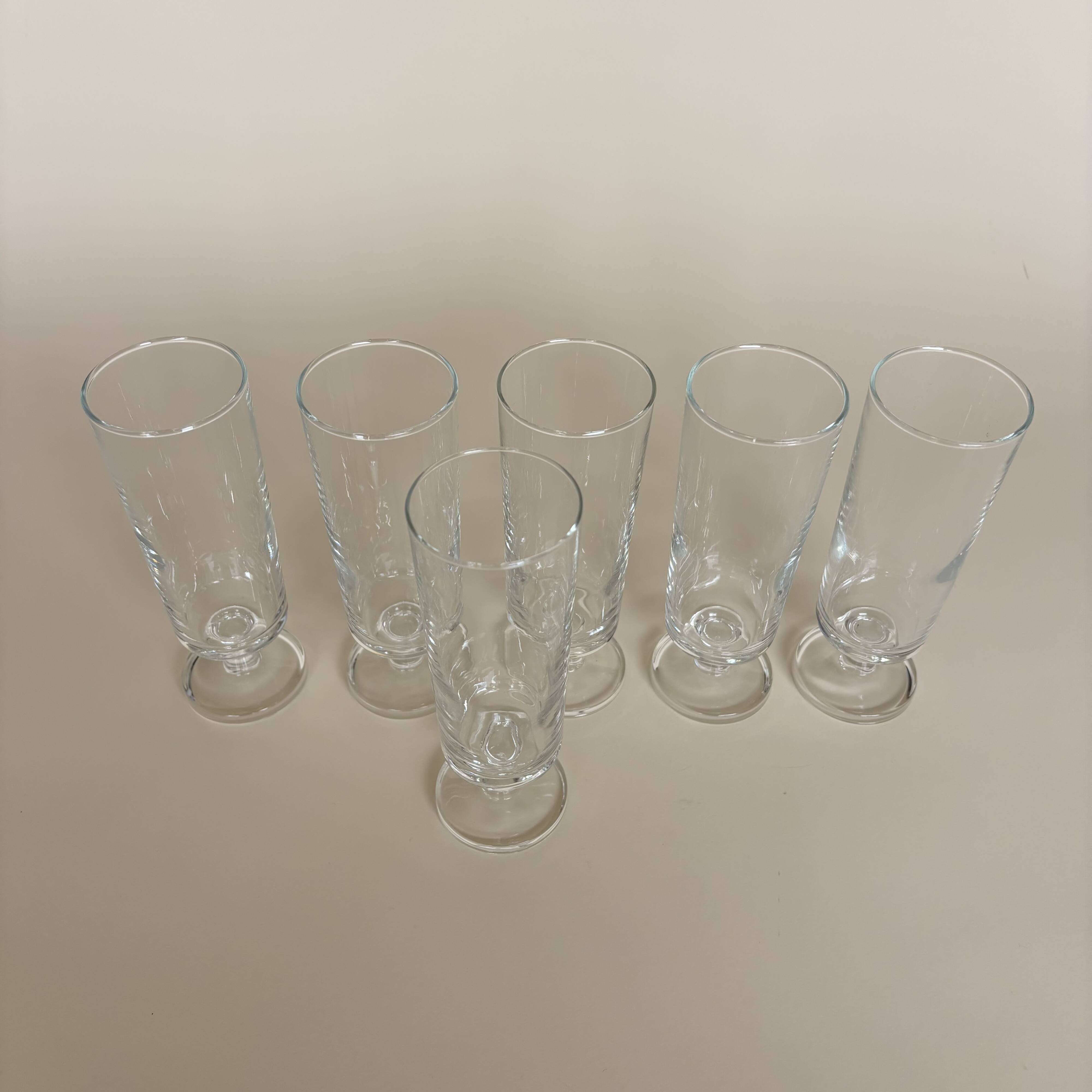 Set de 6 flûtes à champagne