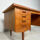1960s Vintage Minimalistic Danish Teak Writing Desk