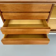 Large sideboard 1960s design Pieter De Bruyne V-Form vintage