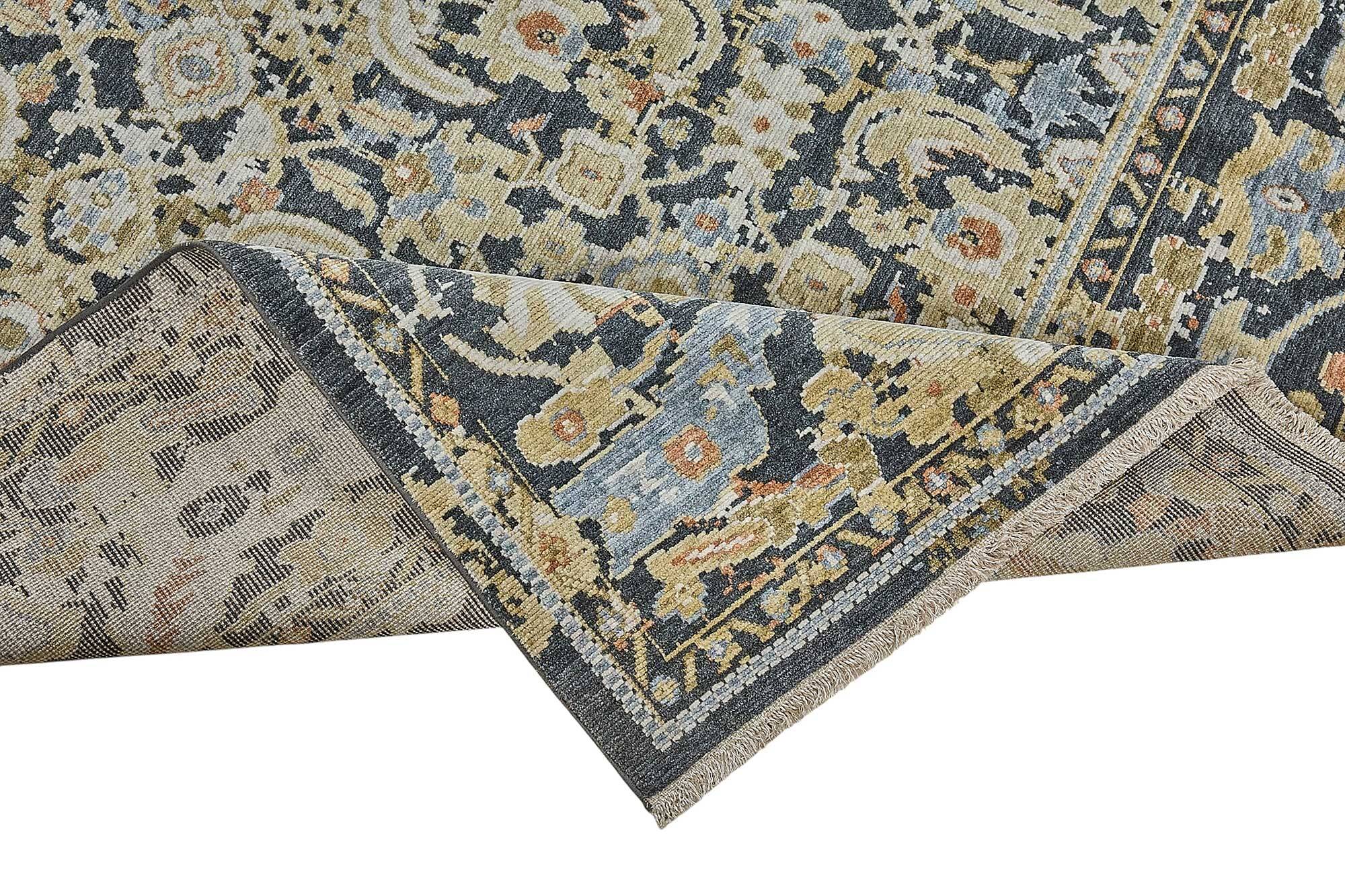 Turkish Handcrafted Loom Oushak Rug 205 cm x 294 cm