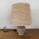 Art Deco glazed ceramic ball lamp, circa 1940