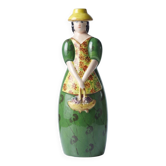 Antique porcelain bottle from Limoges in the style of Robj, 1920s-1930s.
