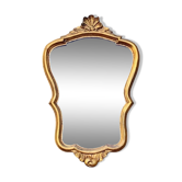 Vintage Gold Leaf Resin Wall Mirror