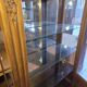 Vitrine art déco en acajou années 1930