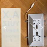 Gyllen wall light IKEA