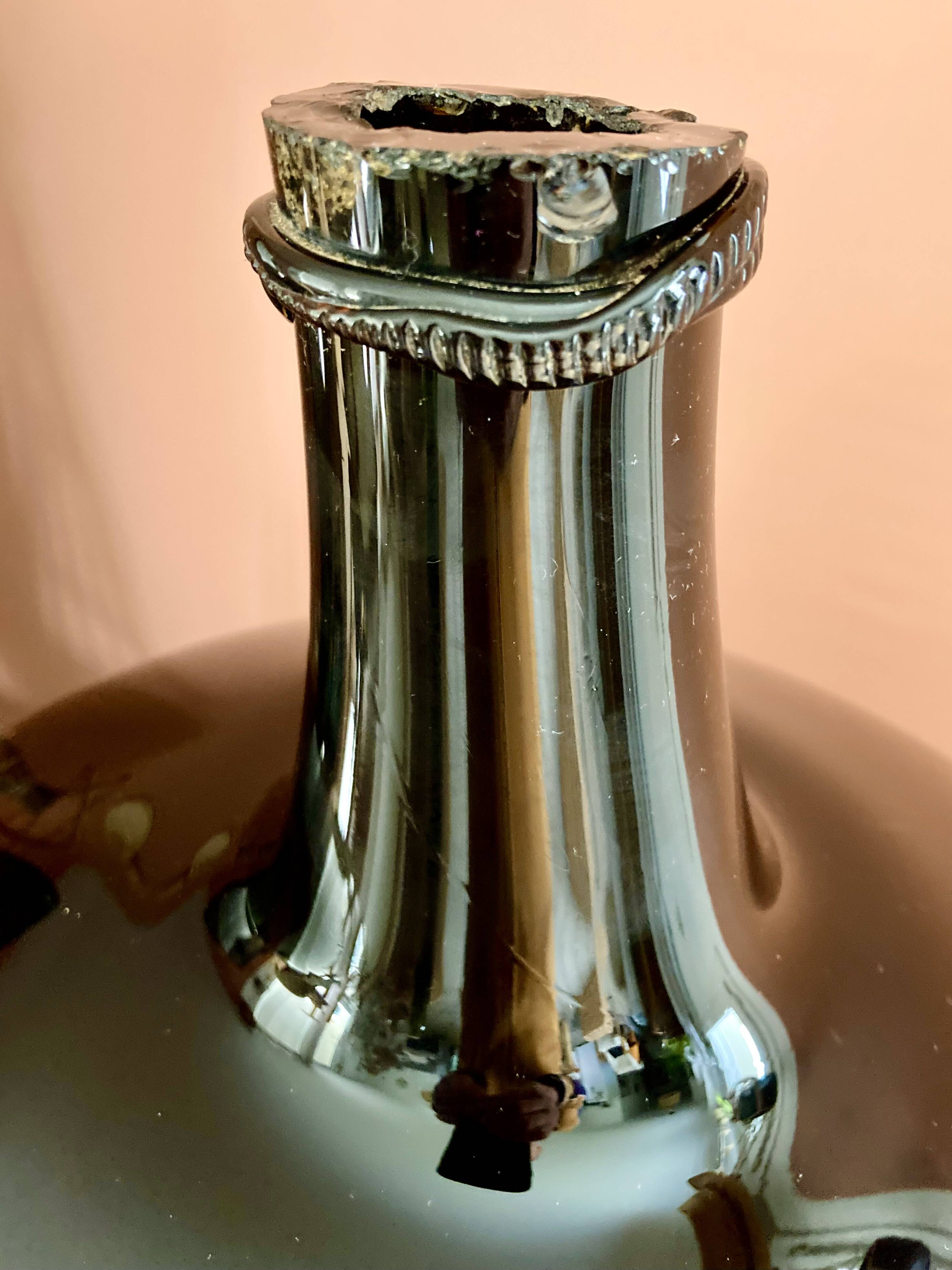Dame-jeanne ambrée fin 1800 env 30/35L