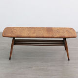 Table basse Ercol avec support de magazine