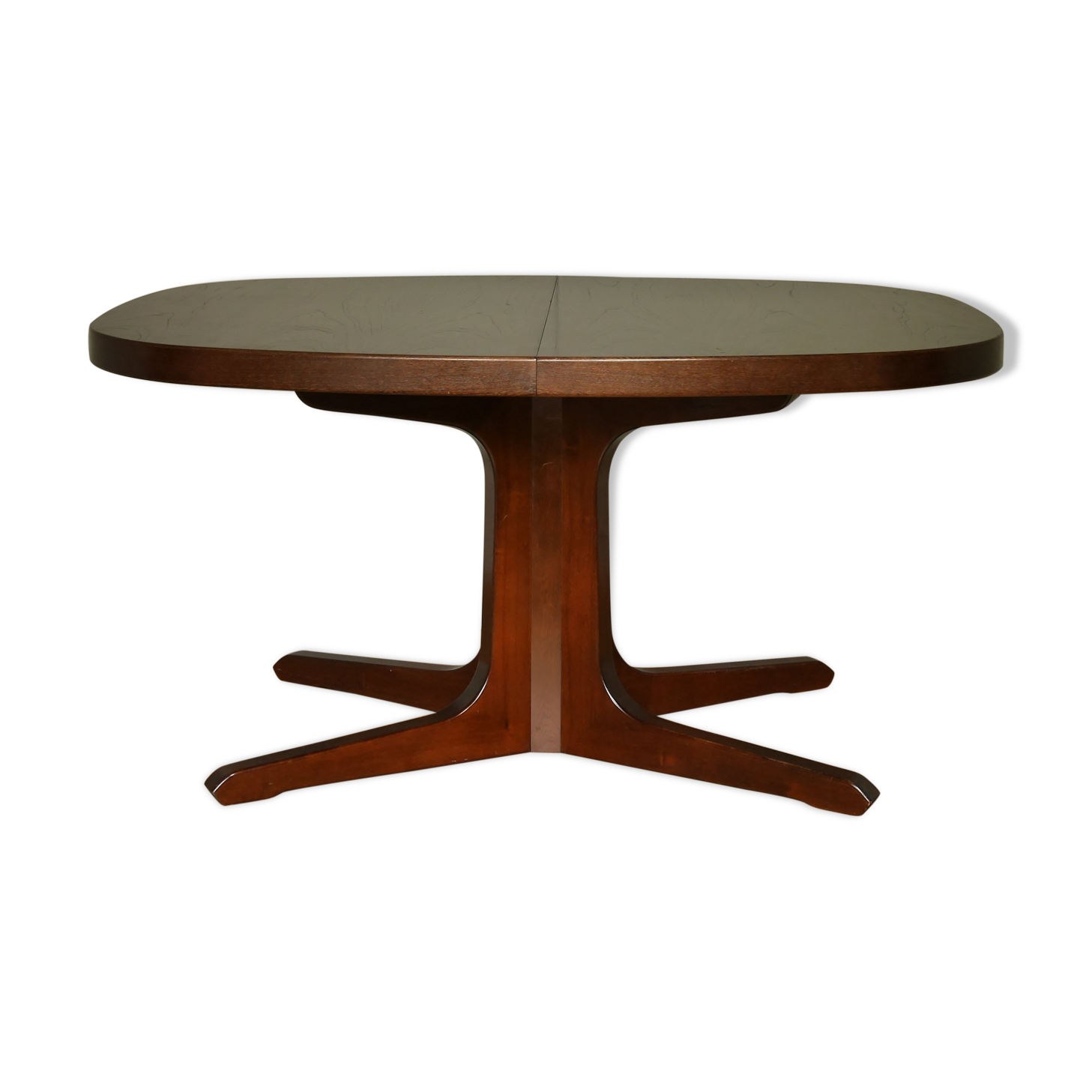 Oval table Baumann with 2 extensions