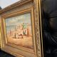 Antique oil painting signed R Wilson, early 20th century