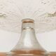 Vintage Scandinavian glass cake stand